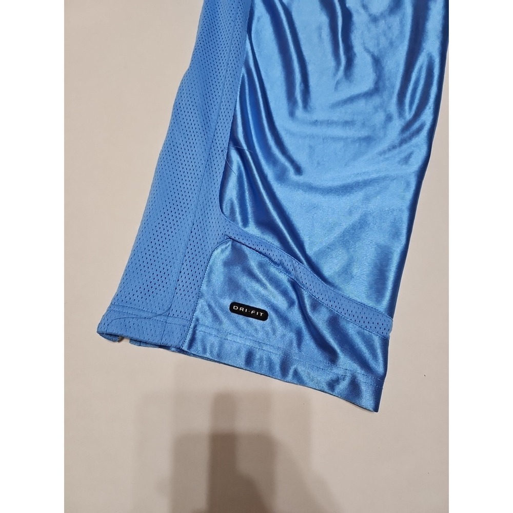 Nike Dri Fit Athletic Pants Mens XL Blue Track Training Zip Hem - Picture 3 of 8